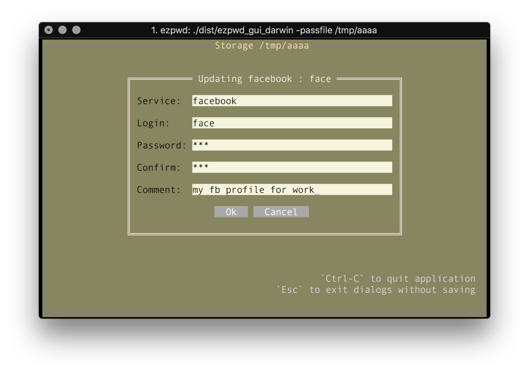 Empty passwords table